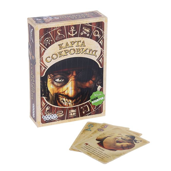 Настольная игра "Карта сокровищ"