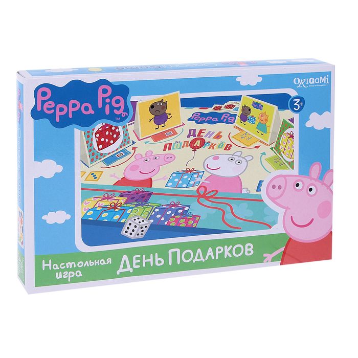 Настольная игра «Свинка Пеппа: День подарков»