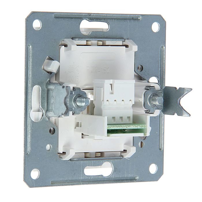 Розетка телефонная "W59" SchE RSI-152T-2-86, RJ11, одноместная, скрытая, цвет бежевый