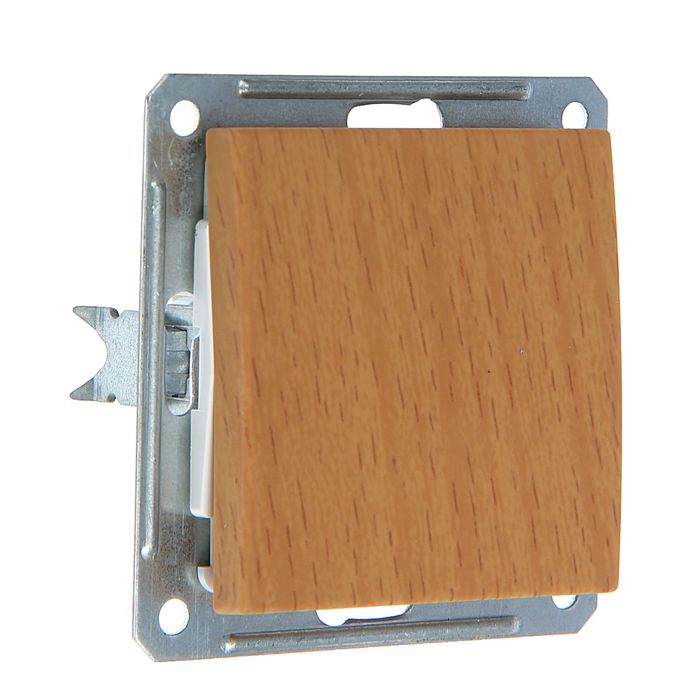 Переключатель &quot;W59&quot; SchE VS616-156-8-86, 16 А, 1 клавиша, скрытый, цвет бук