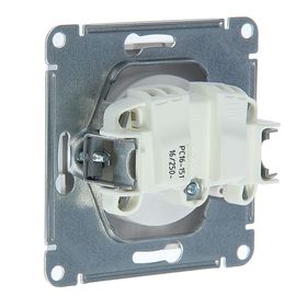 

Розетка "W59" SchE RS16-151-5-86, 16 А, одноместная, скрытая, цвет матовый хром