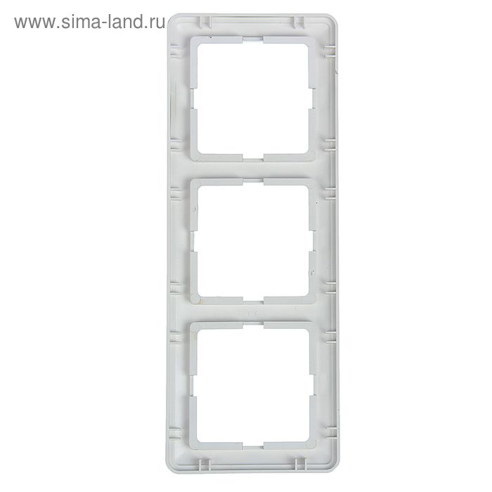 

Рамка "W59" SchE KD-3-48, трехместная, цвет шампань