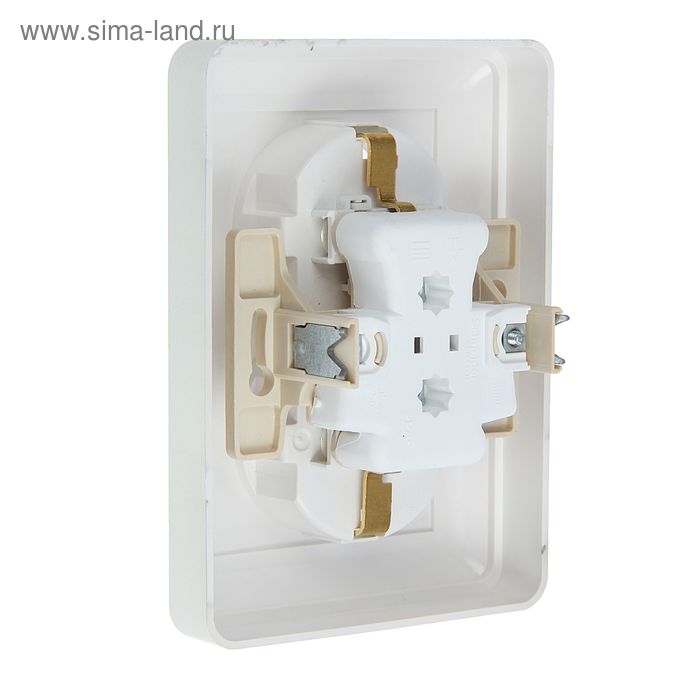 

Розетка "W59" SchE RS16-255-48, 16 А, двухместная, скрытая, с з/к, цвет шампань