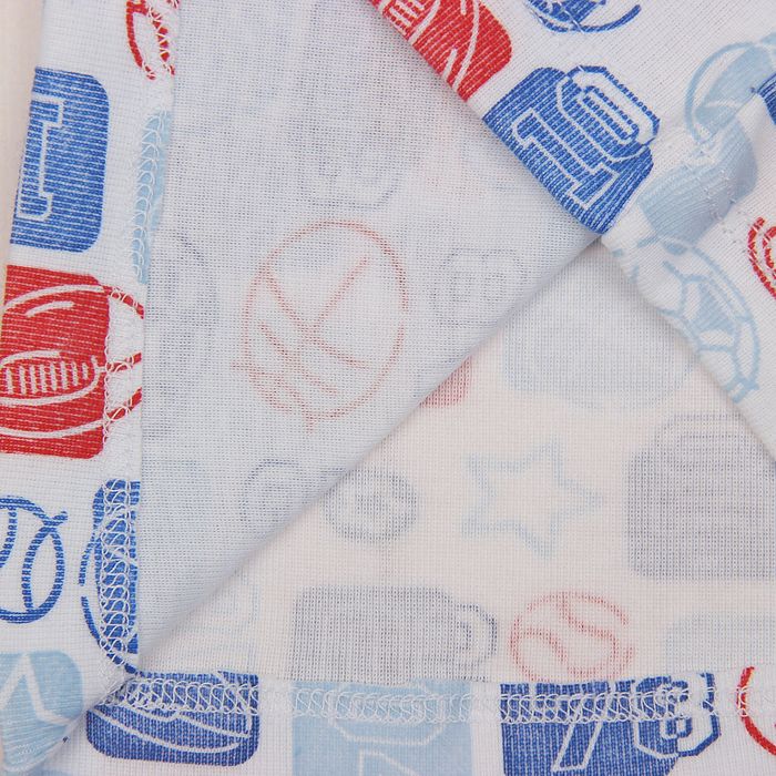 Комплект для мальчика (майка, трусы-боксеры), рост 140 см (72), цвет синий