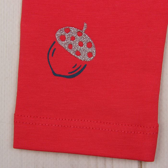 Брюки (Легинсы) для девочки, рост 80 см (52), цвет розовый