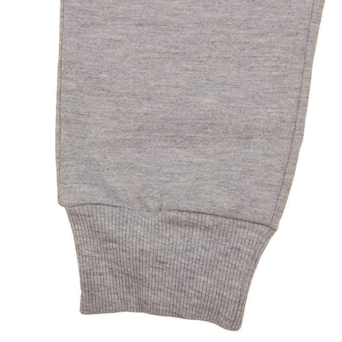 Брюки спортивные для девочки, рост 104 см (56), цвет серый меланж