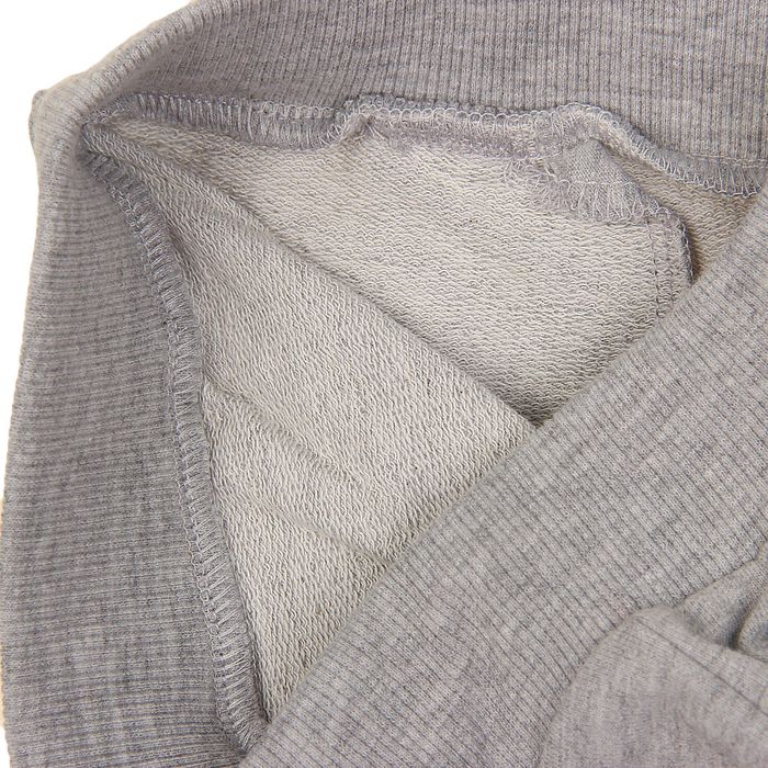 Брюки спортивные для девочки, рост 104 см (56), цвет серый меланж