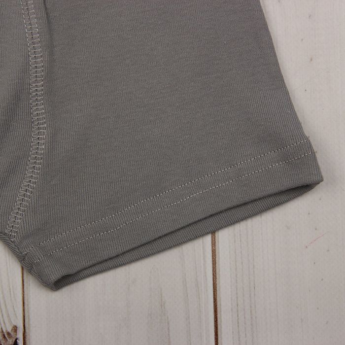 Комплект для мальчика (майка, трусы-боксеры), рост 152-158 см (80), цвет серый