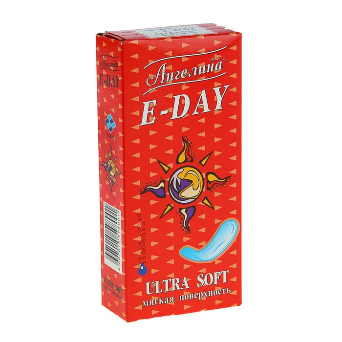Ежедневные прокладки "Ангелина" E-Day Ultra Soft, 20 шт