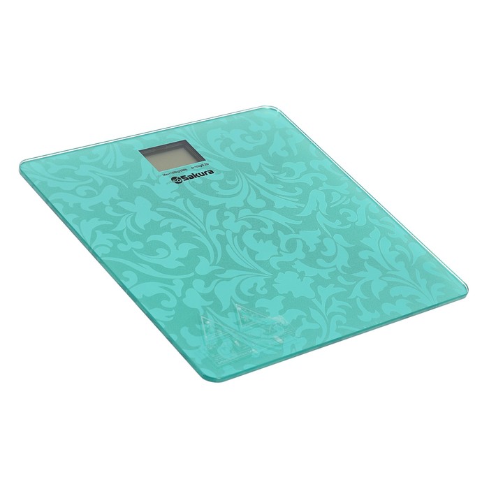 Весы напольные Sakura SA-5071FGR, электронные, до 150 кг, зеленый метал