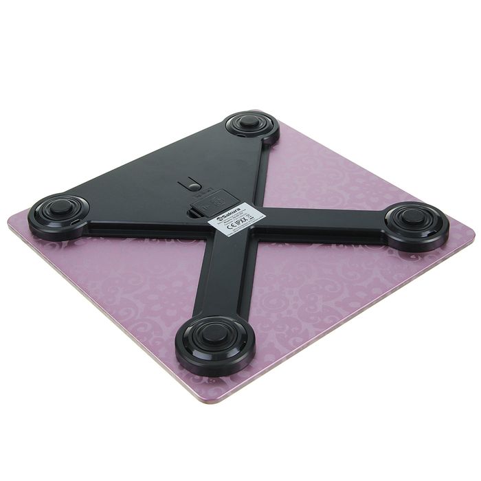 Весы напольные Sakura SA-5071FP, электронные, до 150 кг, сиреневые