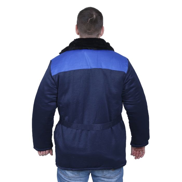Куртка рабочая, размер 44-46, рост 182-188 см, цвет сине-васильковый