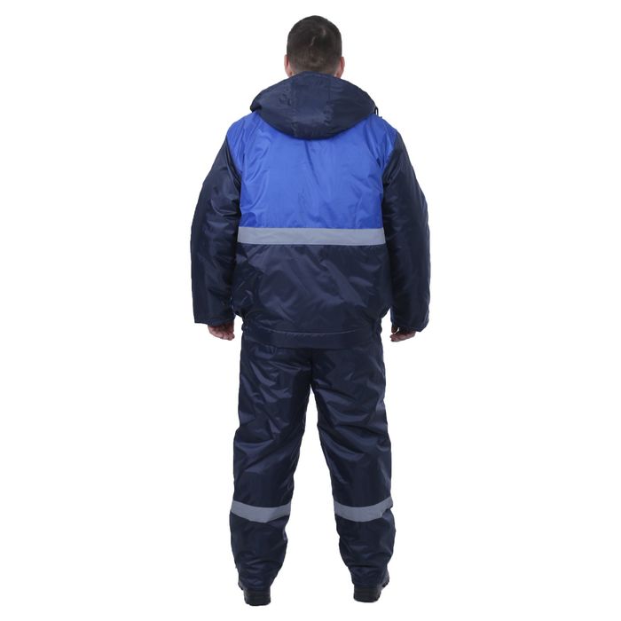 Костюм "Новатор", утеплённый, размер 52-54, рост 182-188 см, цвет сине-васильковый