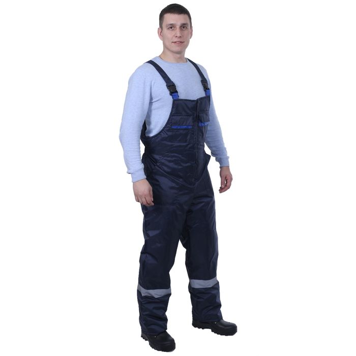 Костюм "Новатор", утеплённый, размер 52-54, рост 182-188 см, цвет сине-васильковый