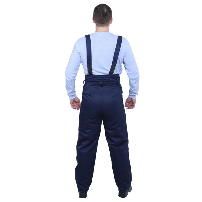 Брюки утеплённые, размер 44-46, рост 182-188 см, цвет синий