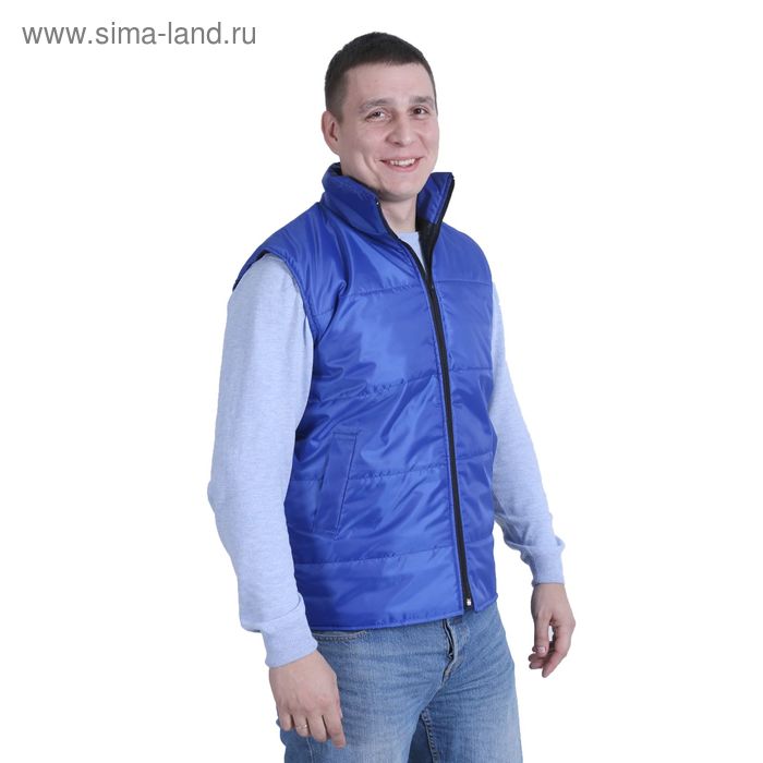 

Жилет утеплённый, р. 48-50, цвет васильковый