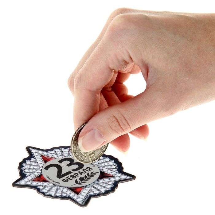 Магнит со скретч-слоем "Орден"