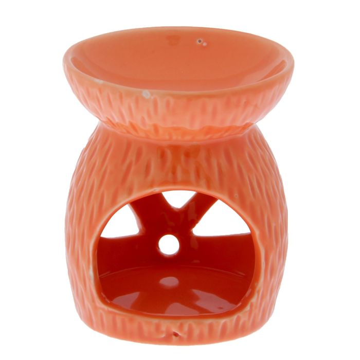 Аромалампа керамика "Тюльпан-сердечко" МИКС 7,5х6,5х6,5 см