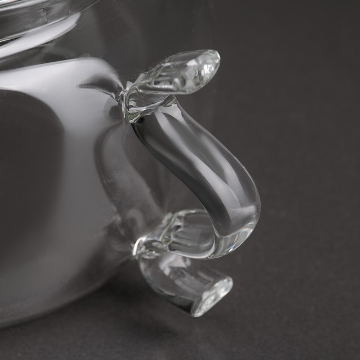 Кастрюля огнеупорная 1,3 л "Элли", 21х15х17 см