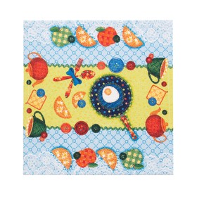 

Салфетка "Доляна" Пэчворк 30*30 см, 100% хлопок, рогожка 162 г/м2