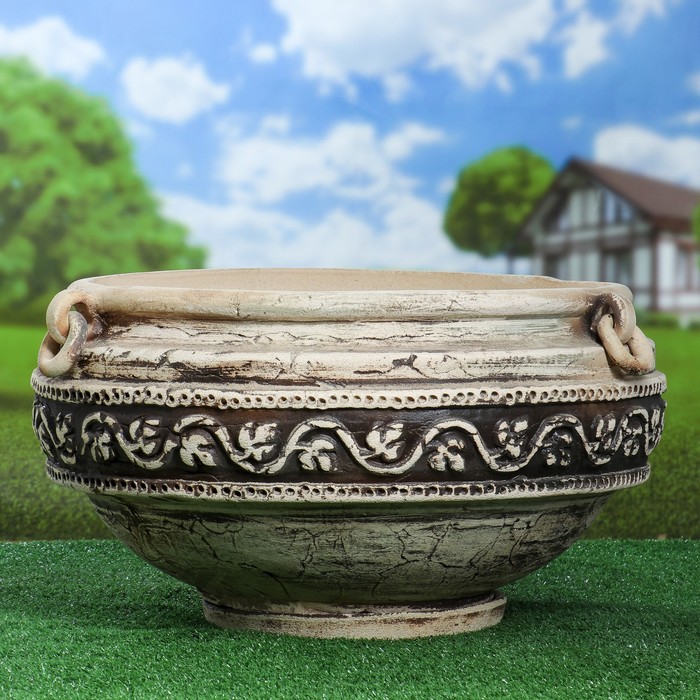 Кашпо "Деметра" большая, диаметр 54 см, 37 л