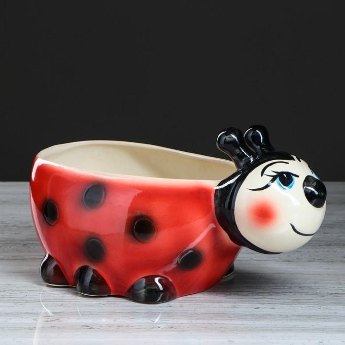 Кашпо "Божья коровка" 2,5 л