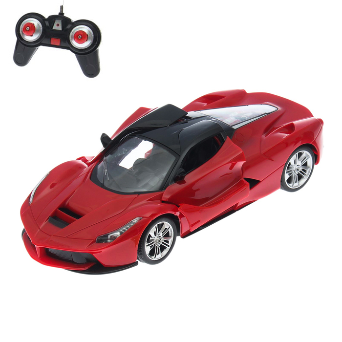 Машина радиоуправляемая "Luxury Car" световые эффекты, с аккумулятором, открываются двери, масштаб 1:16