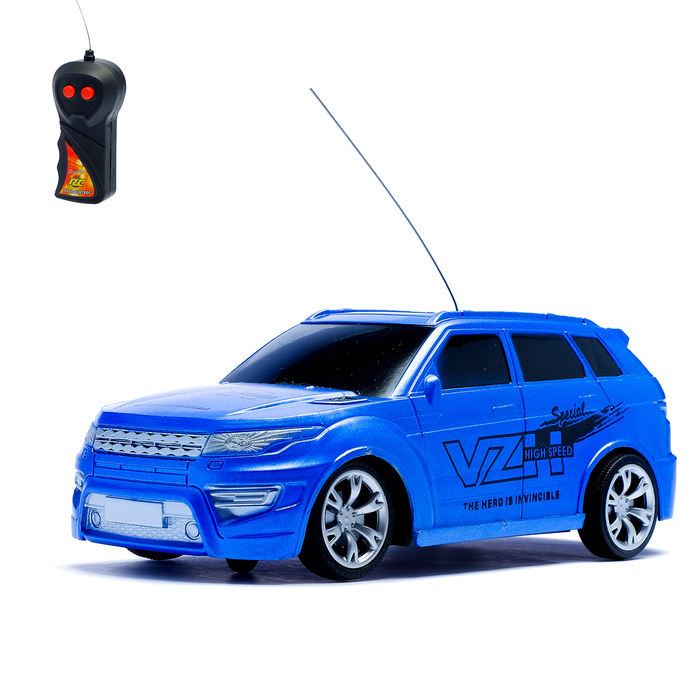 Машина радиоуправляемая "Внедорожник", работает от батареек, 1:24, цвета МИКС