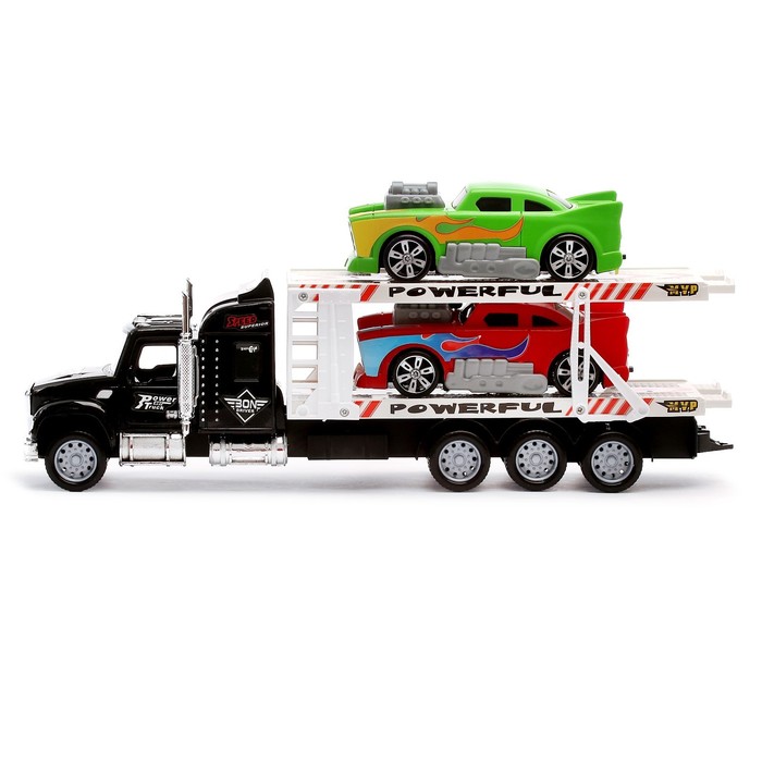 Грузовик инерционный "Автовоз", масштаб 1:32 цвета:МИКС