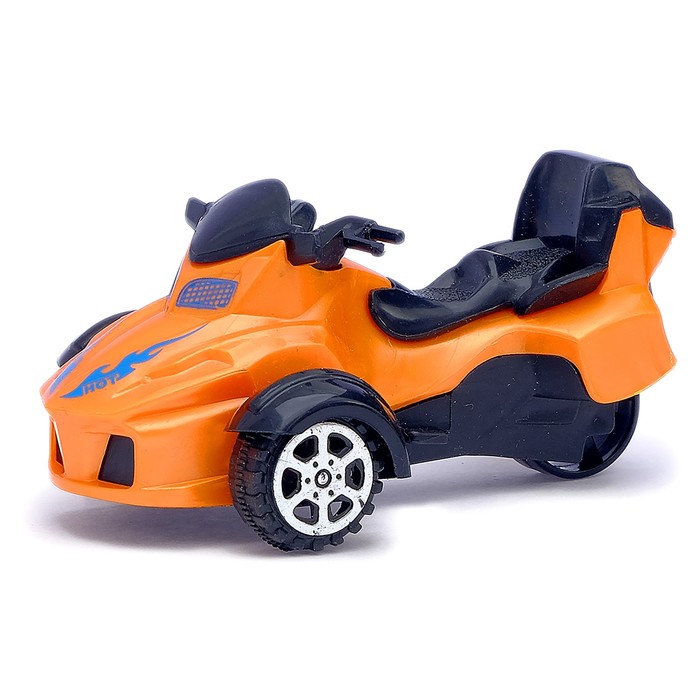 Мотоцикл инерционный "Трайк", цвета МИКС