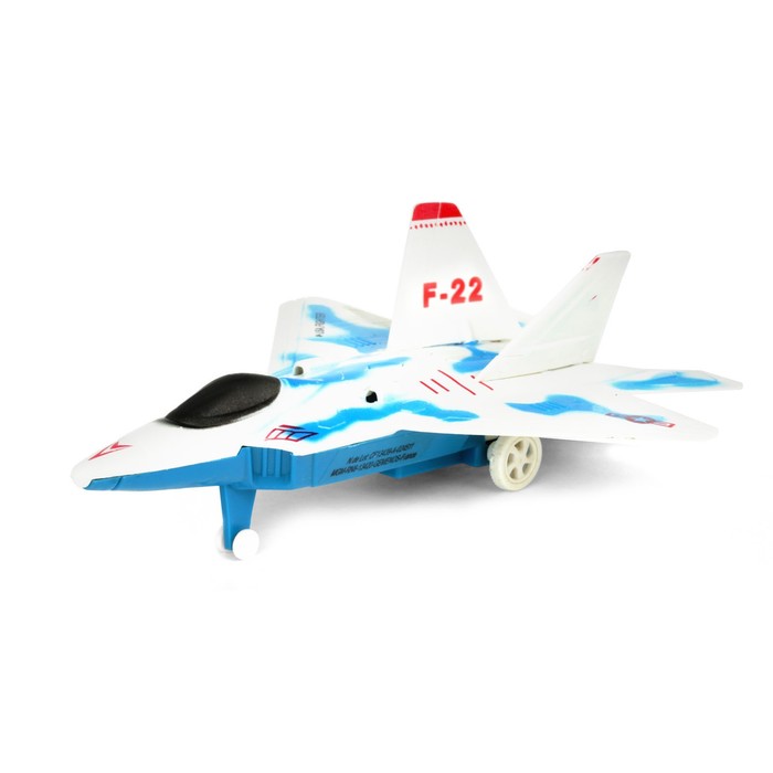 Самолёт инерционный "Лайнер", цвета МИКС