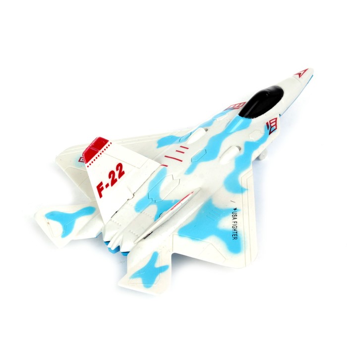 Самолёт инерционный "Лайнер", цвета МИКС