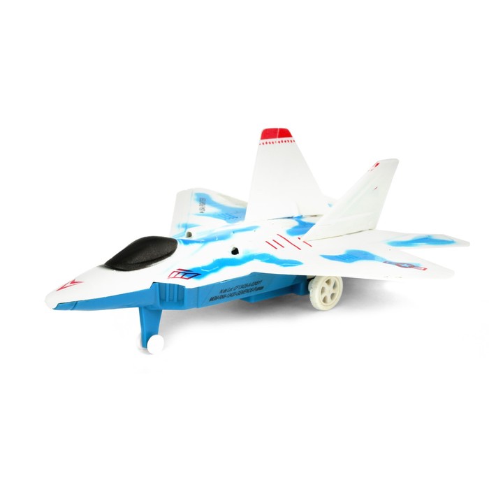 Самолёт инерционный "Лайнер", цвета МИКС