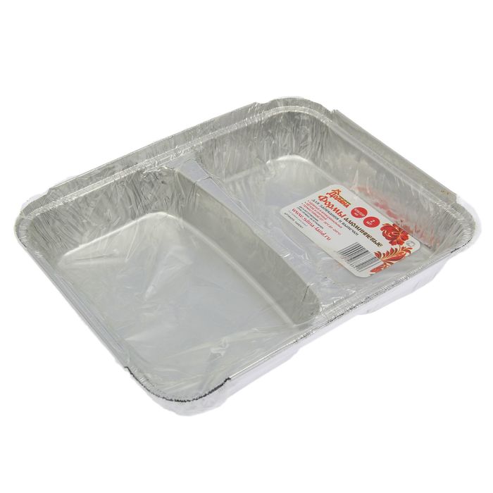 Форма для выпечки из фольги 520/320 мл, набор 2 шт