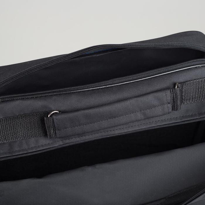 Сумка деловая, цвет чёрный