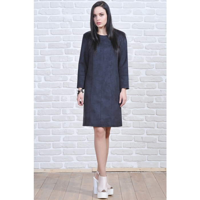 Платье 5535а, размер 48, рост 164 см, цвет черный