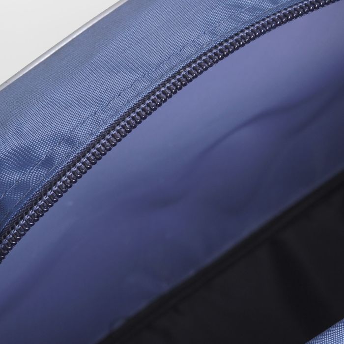 Сумка спортивная, отдел на молнии, наружный карман, цвет синий