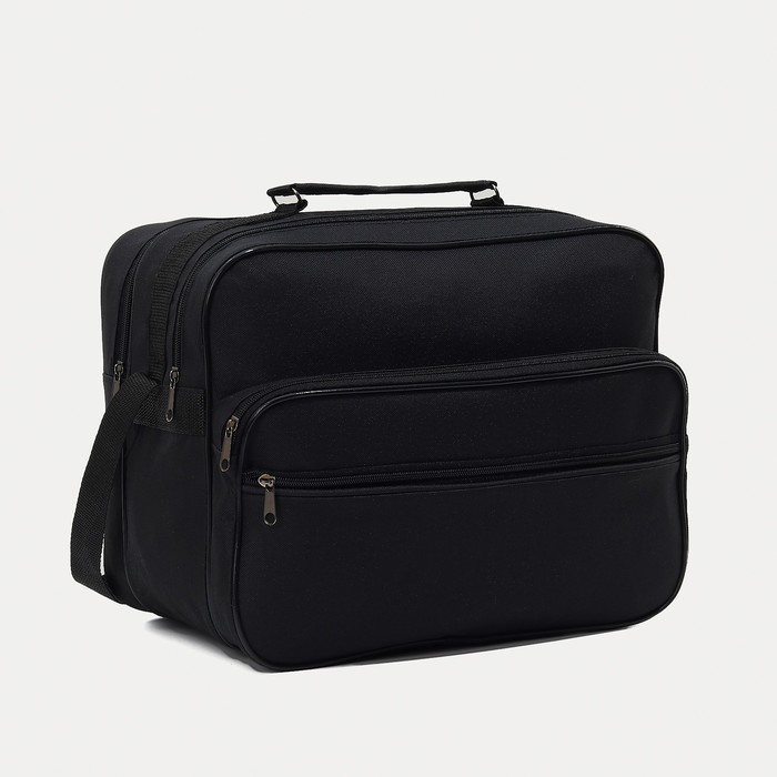 Сумка мужская, цвет чёрный