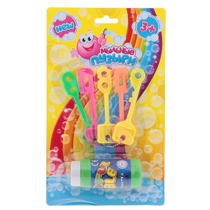 Мыльные пузыри "Волшебные ключи", 50 мл, 5 палочек