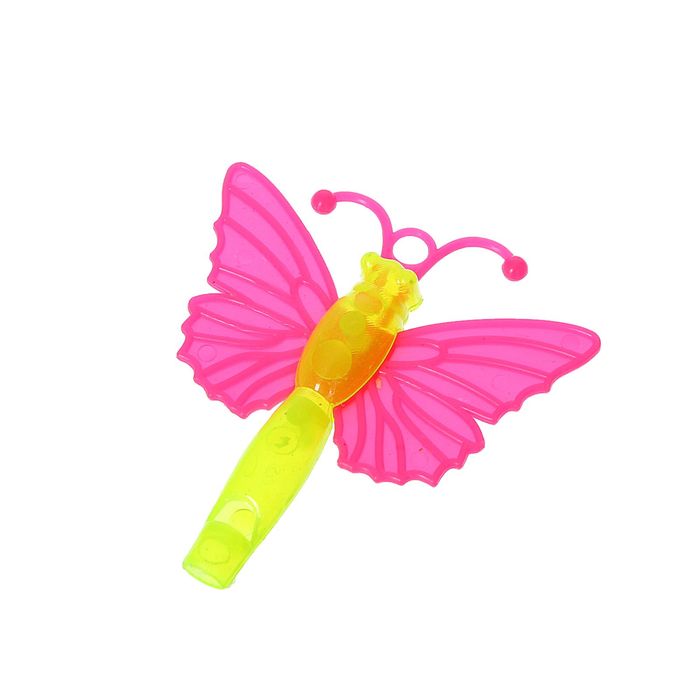 Свисток &quot;Бабочка&quot;, цвета МИКС