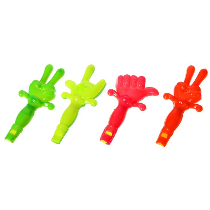 Свисток "Рука", цвета МИКС