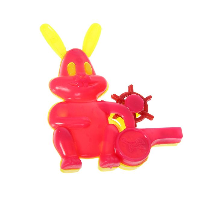 Свисток "Зайка", цвета МИКС