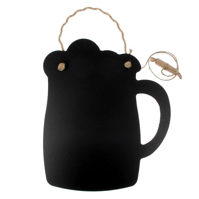 Грифельная доска "Кружка пива" 25х30 см