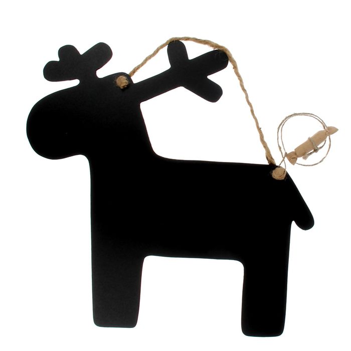 Грифельная доска "Олень" 34х34 см