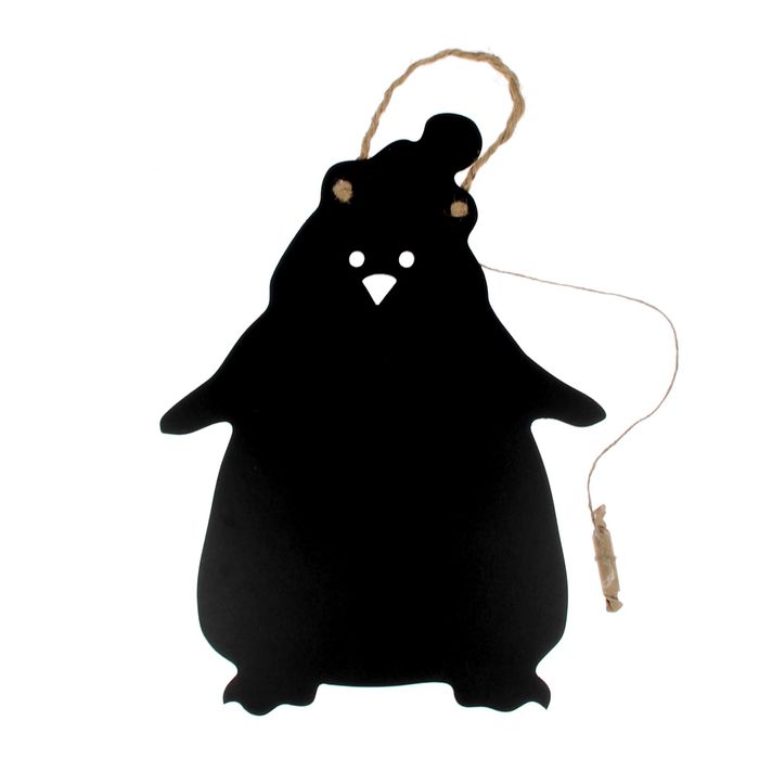 Грифельная доска "Пингвин" 30х39 см