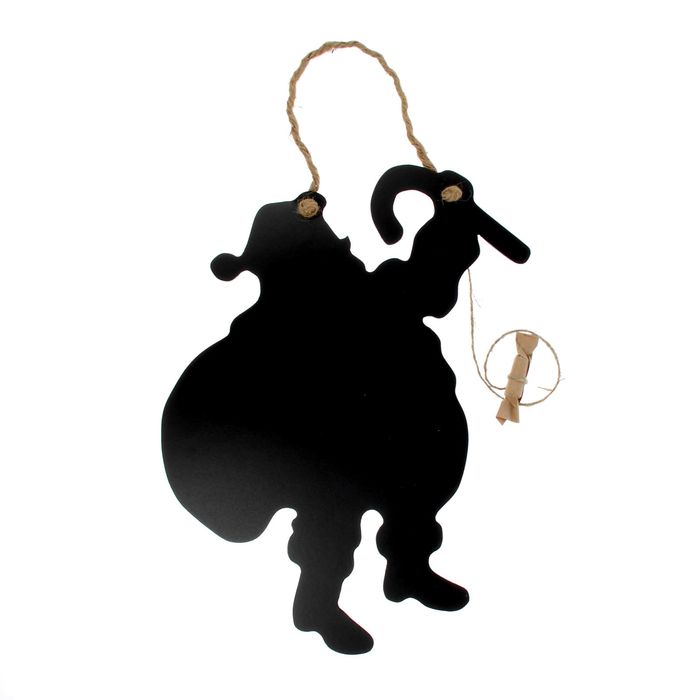 Грифельная доска "Санта Клаус" 30х36 см