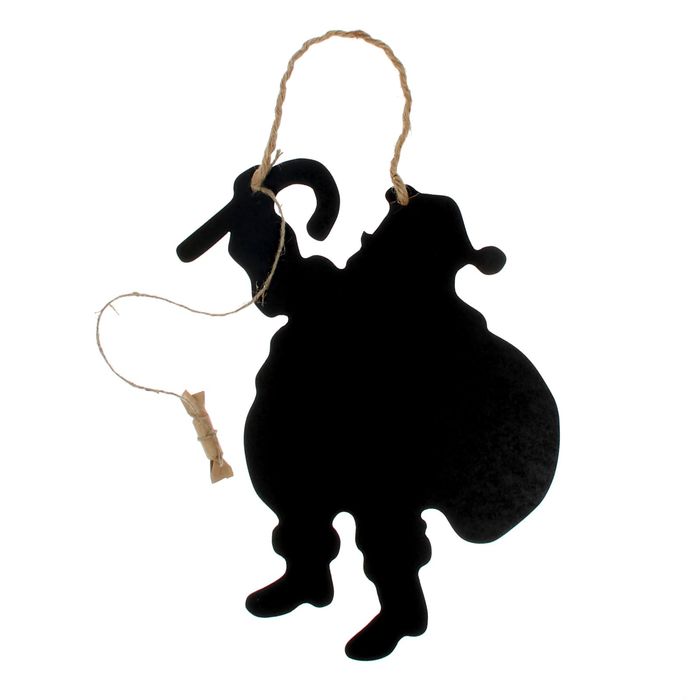 Грифельная доска "Санта Клаус" 30х36 см