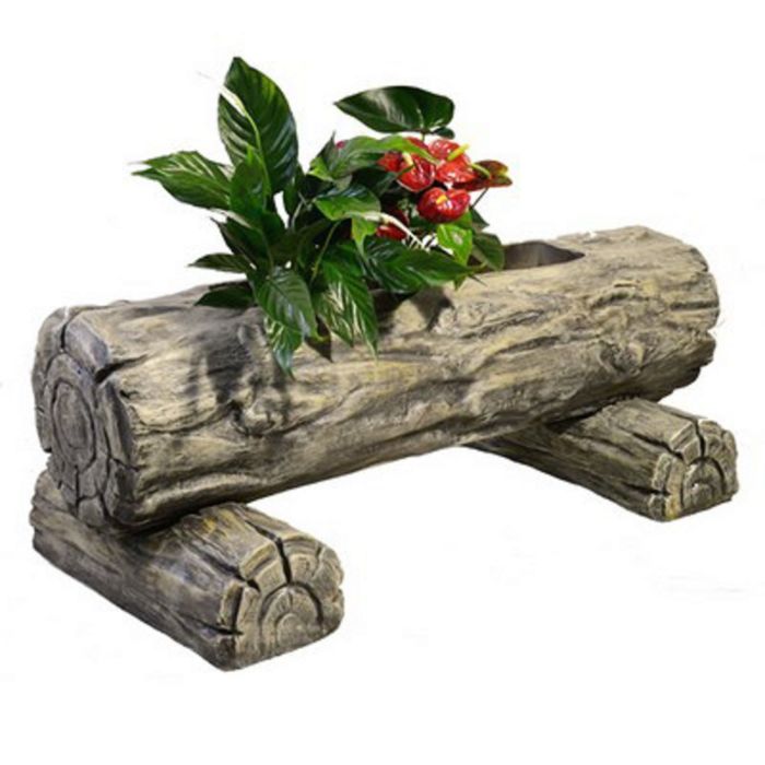 Фигурное кашпо "Большое бревно №1"