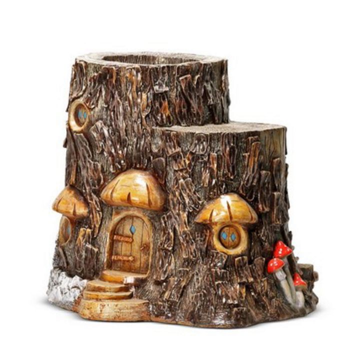 Фигурное кашпо "Дом гномов №2"