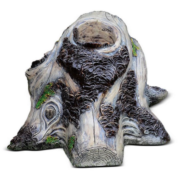 Фигурное кашпо "Пень цветочница"